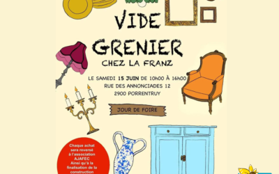 15 Juin 2024 – Vide grenier Chez la Franz